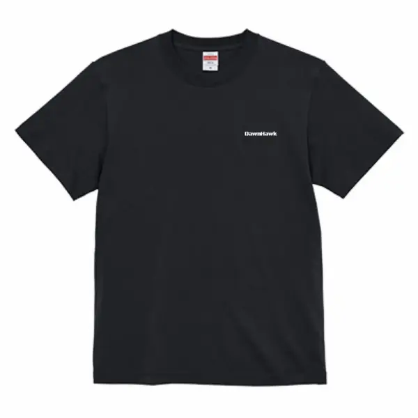 DAWNHAWK オリジナルTシャツ（BK）001